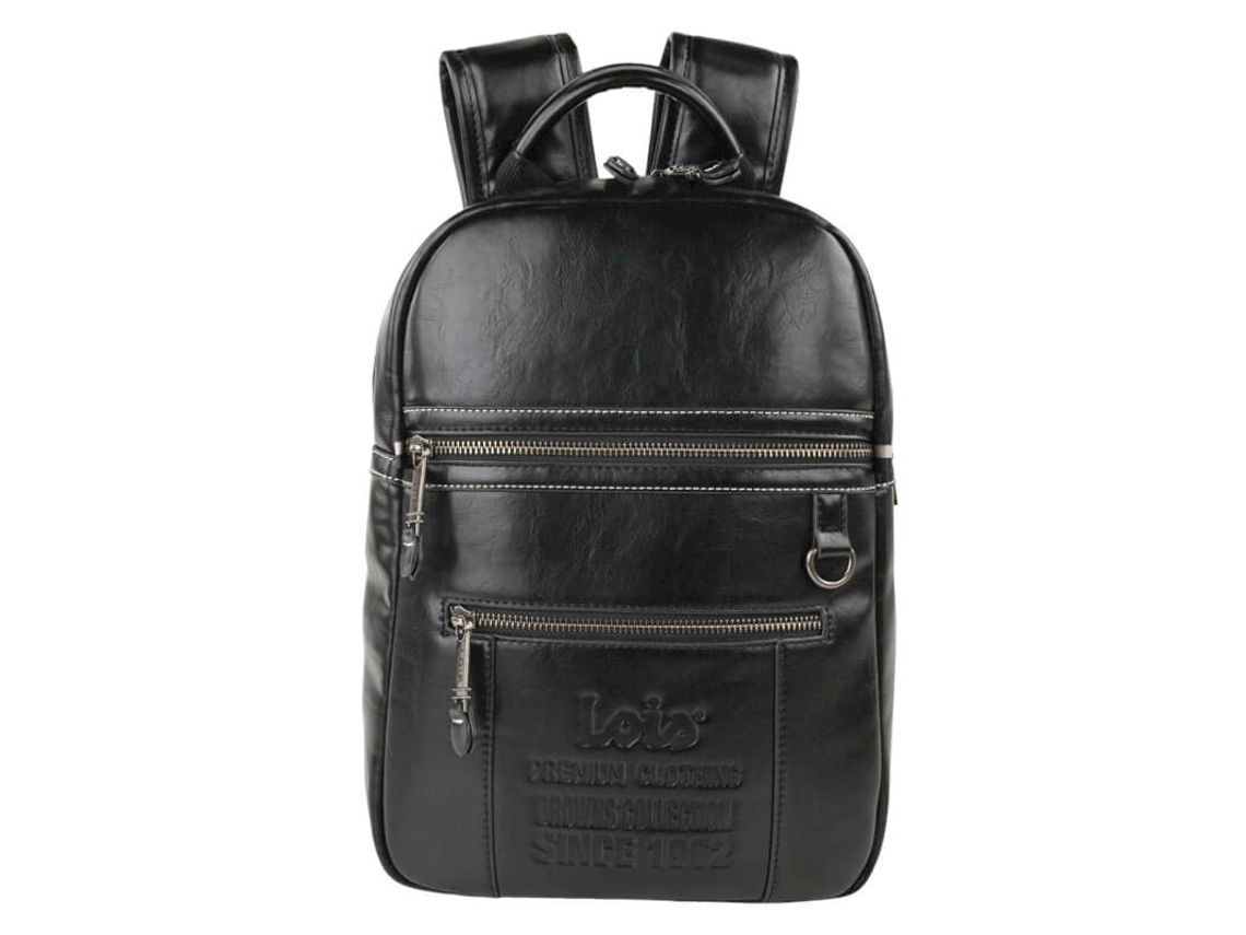 Mochila Casual Porta Tablet LOIS Alvord Preta