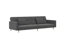 Sofa Bed, Sofa Beds Vidaxl Cinzeto Tecido (n/a)