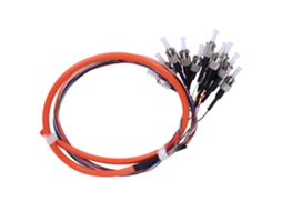 Laxiscreed Pigtail De Fibra Multimodo De 12f Com Interface St Upc Para Redes De Comunicação