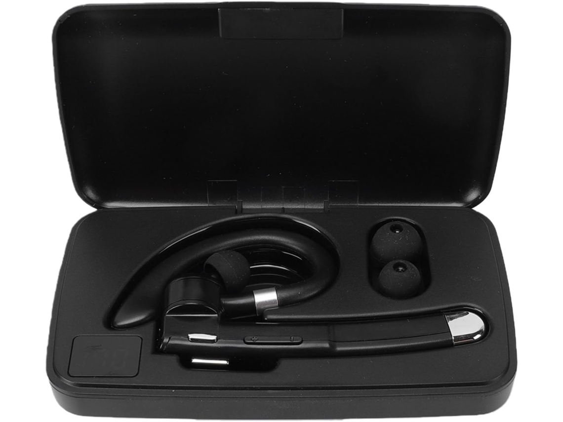 Fone De Ouvido Bluetooth Com Tradução Automática, Visor Led, Longa Duração Da Bateria, Ideal Para Caminhoneiros E