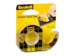 Fita Cola Dupla Face Com Desenho 7,5m X 19mm Scotch