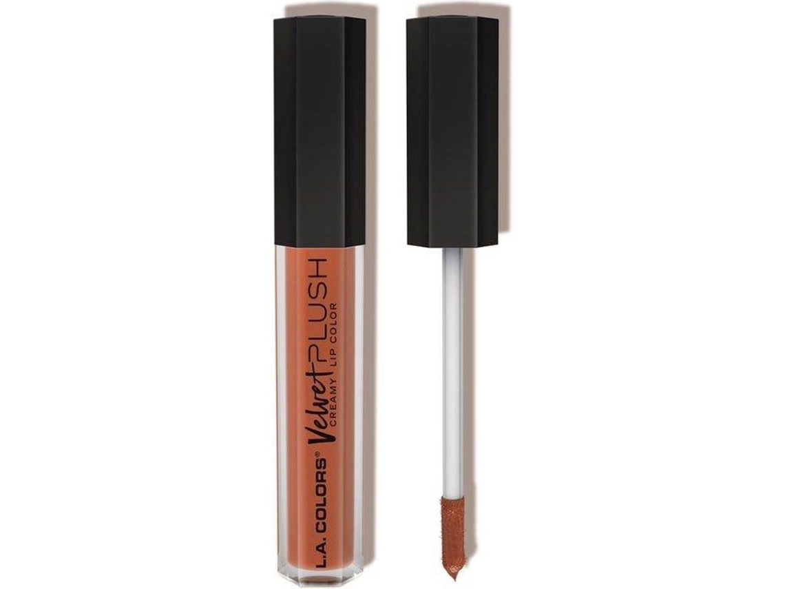 Batom Líquido L.A. COLORS Velvet Plush Creamy Batom - Twist Castanho (4 ml)