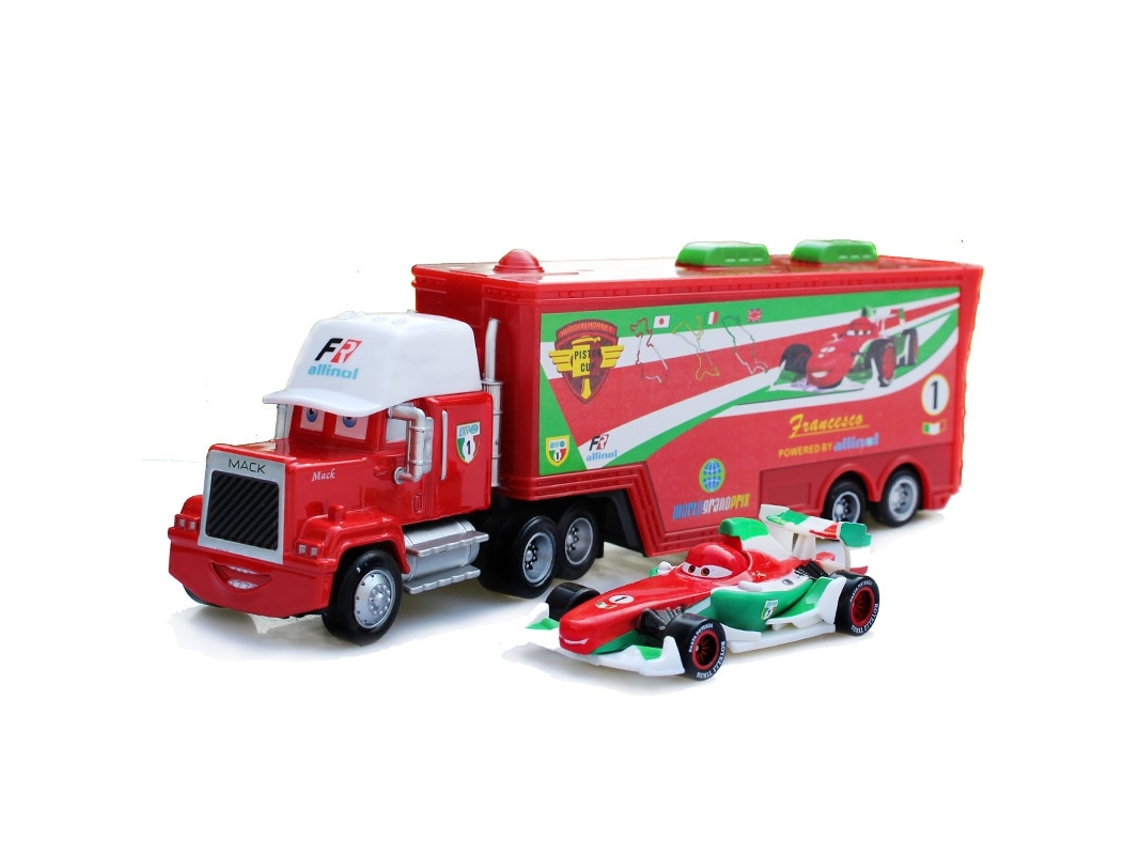 Disney Pixar Cars 2 3 Lightning Mcqueen Cruz Ramirez Mack Uncle 1:55 Diecast Metal Alloy Car Model For Child'S Gift
