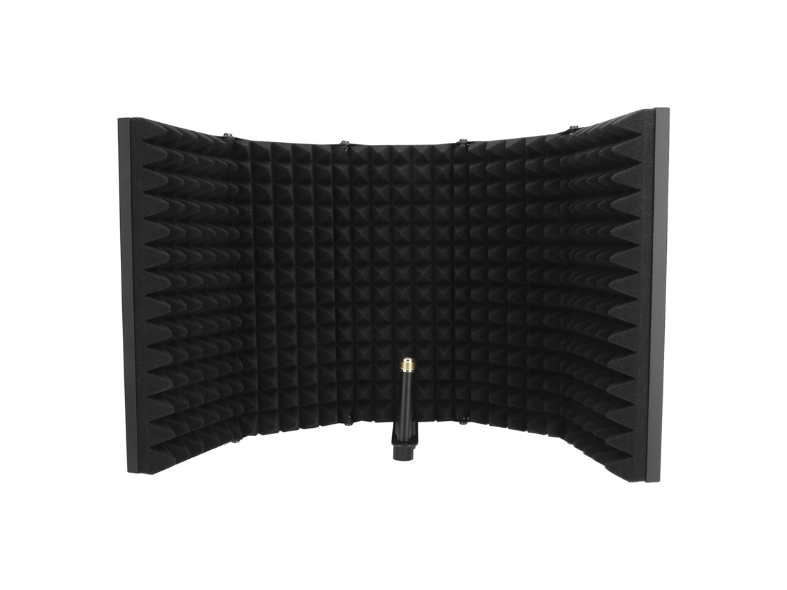 Aetheria filtro de Som de Microfone com 5 Camadas, Shield Isolante Dobrável e Placa Absorvente de Som