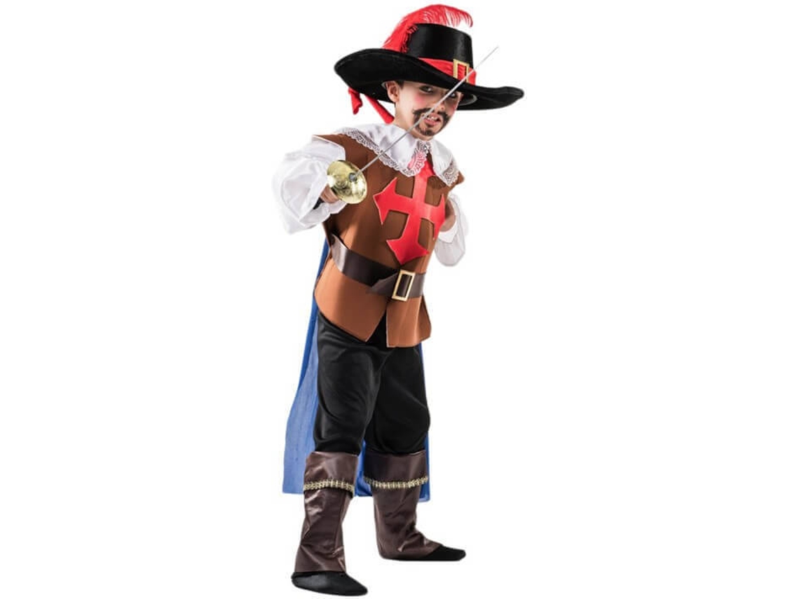 Fato de Menino DISFRAZZES Mosqueteiro (Tam: 6 a 7 Anos)