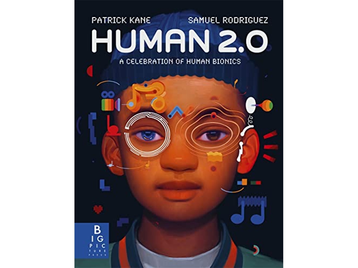 Livro Human 2.0 de Patrick Kane (Inglês - Capa Dura)
