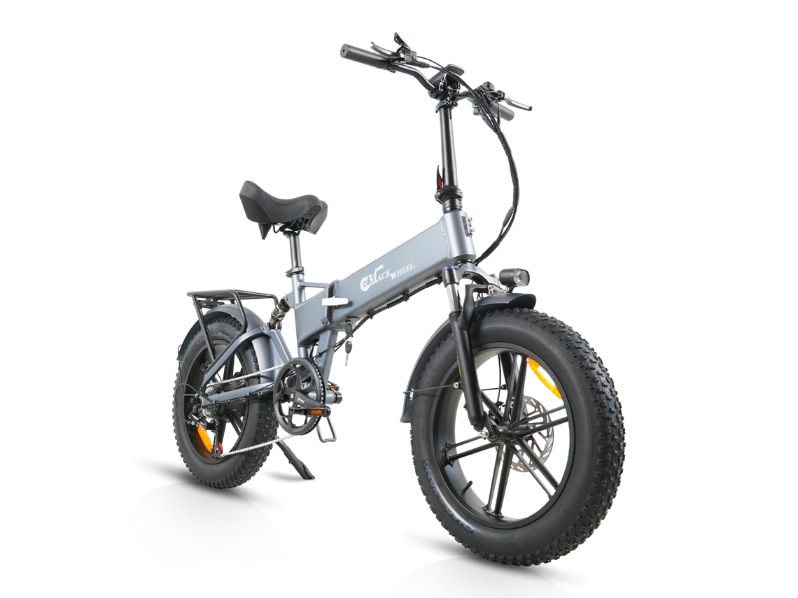 Bicicleta Elétrica 20" Pneus Largos 48v 18ah 950w 42km/h Autonomia 55km VOLTEDGE
