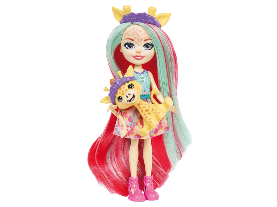 ENCHANTIMALS Deluxe TV - Boneca Girafa ENCHANTIMALS (Idade Mínima Recomendada: 4 Anos)