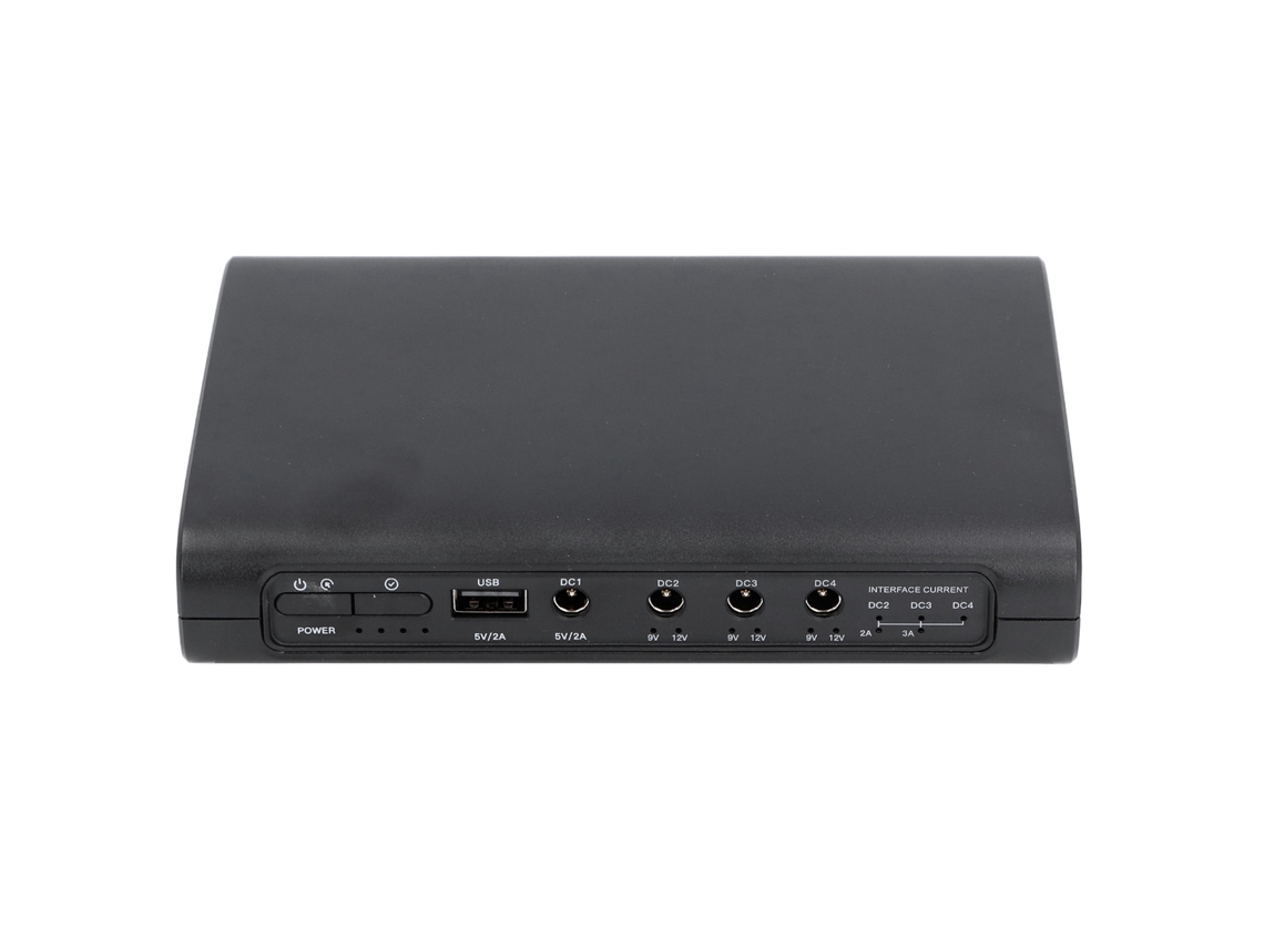 Laxiscreed Power Bank 20000mah Com Saídas 5v, 9v E 12v Para Carregamento Rápido