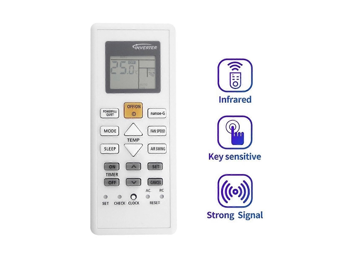 Controle Remoto de Substituição para Ar Condicionado A75c10600._ptg