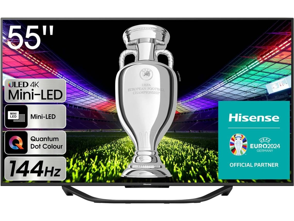 TV HISENSE 55U7KQ (Mini LED - ULED 4K - 55'' - 139 cm - Smart TV