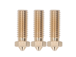Bico De Latão Para Impressora 3d 3 Buracos Alto Fluxo 0.8mm Filamento 1.75mm 3pcs