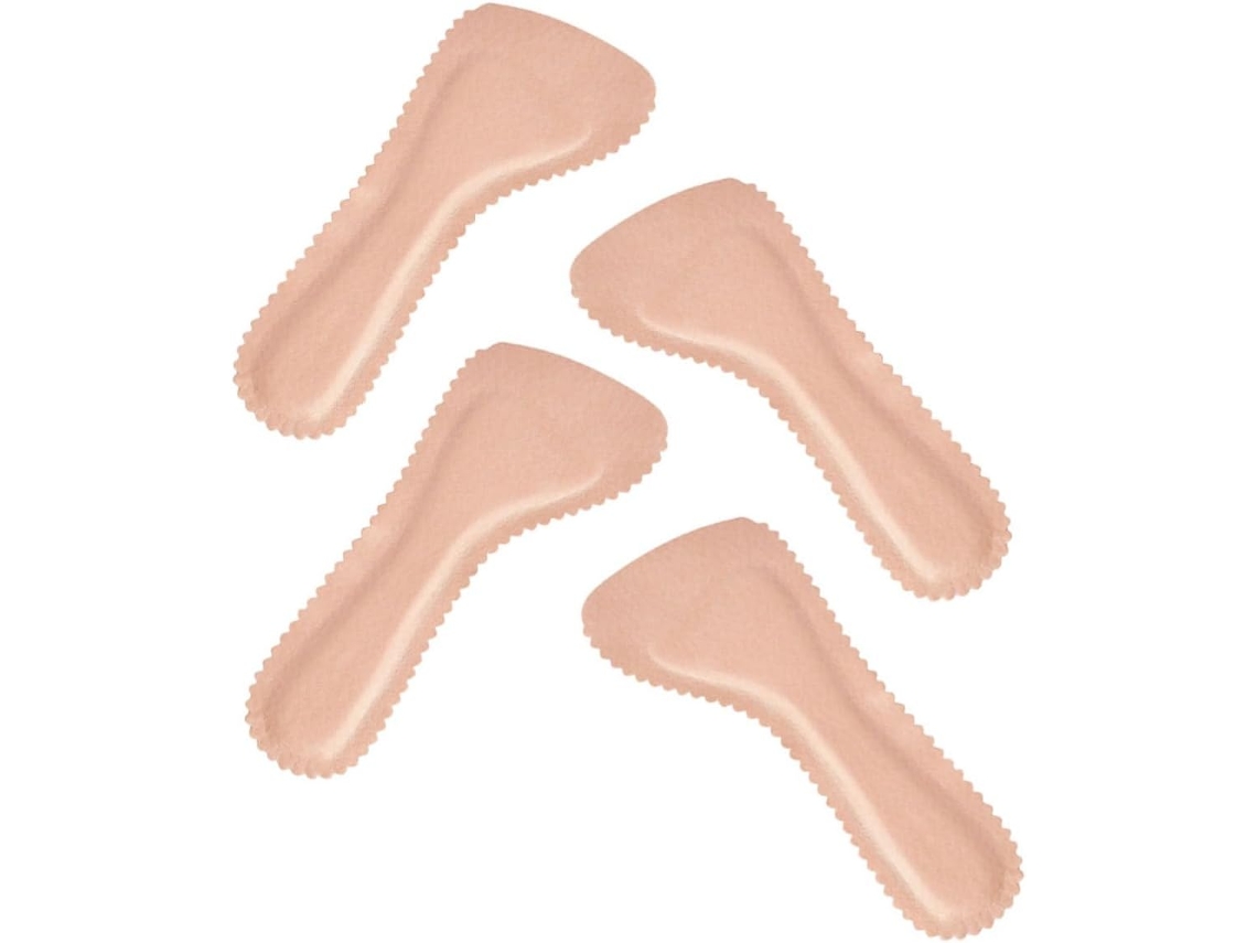 Palmilhas Invisíveis Para Suporte Do Calcanhar, Modelo Vaguelly 2 Pares, Para Mulheres