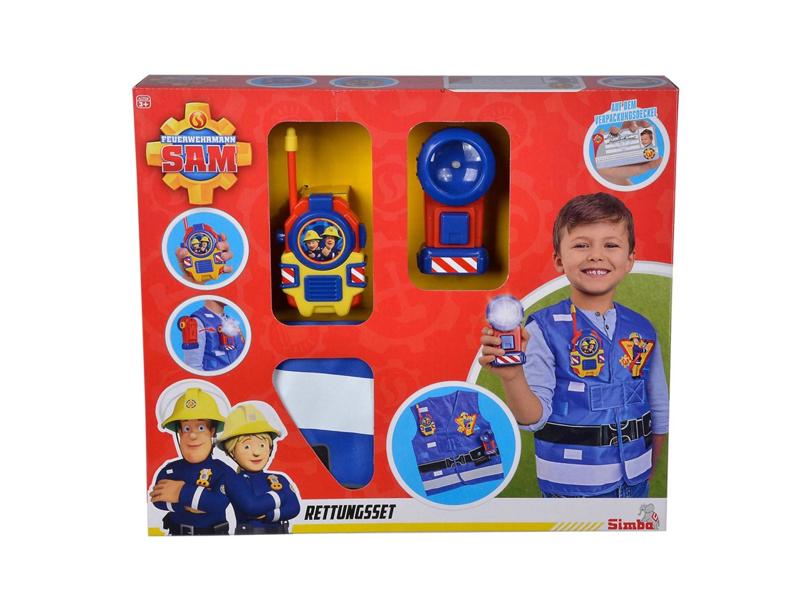 Conjunto De Resgate Do Bombeiro Sam Simba