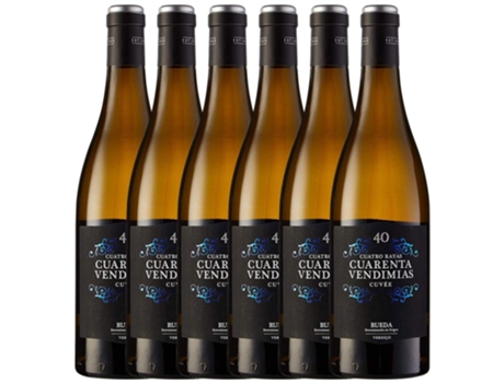 Vinho CUATRO RAYAS Cuatro Rayas Cuarenta Vendimias Cuvée Verdejo Rueda Joven (0.75 L - 6 unidades)