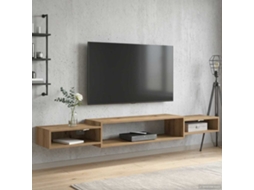 Vidaxl Armário De Tv Montado Na Parede Montagem Na Parede