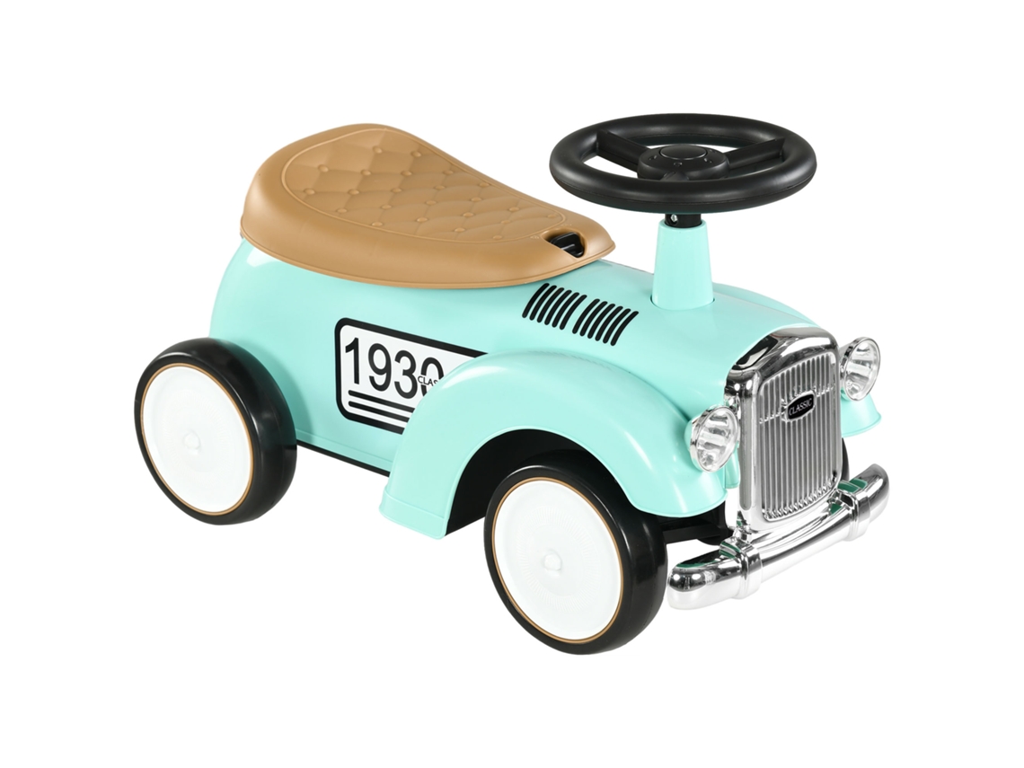 Carro Andador Bebé PP e Metal cor Verde 58x27x35 cm AIYAPLAY