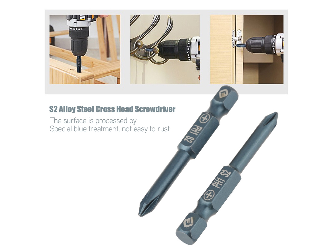 Laxiscreed Kit De Torquímetros Phillips Em Aço S2 E Pontas De 1/4" Para Trabalhos Profissionais