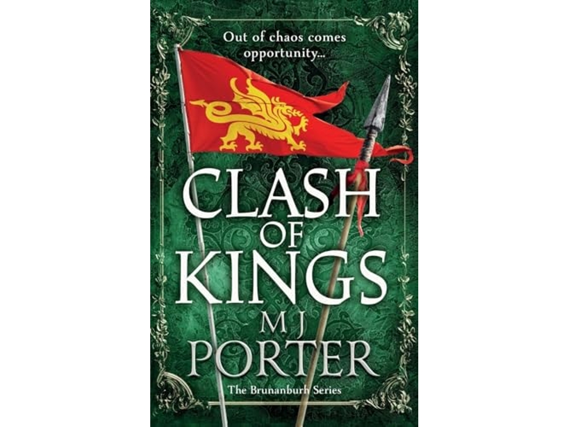 Livro Clash of Kings de MJ Porter (Inglês - Capa Dura)