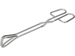 Pinça Para Alimentos Em Aço Inoxidável 1 Peça, Utensílio Versátil Para Churrasco E Culinária, Pinça Para Bife Prateada