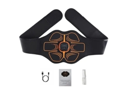 Estimulador Elétrico Para Músculos Abdominais Ems, Cinto De Treinamento, Academia Em Casa, Fitness, Massageador Perda Peso, Cintura, Barriga,