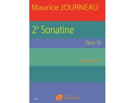 Livro Sonatine No 2 Opus 10 de Journeau e Maurice (Francês)