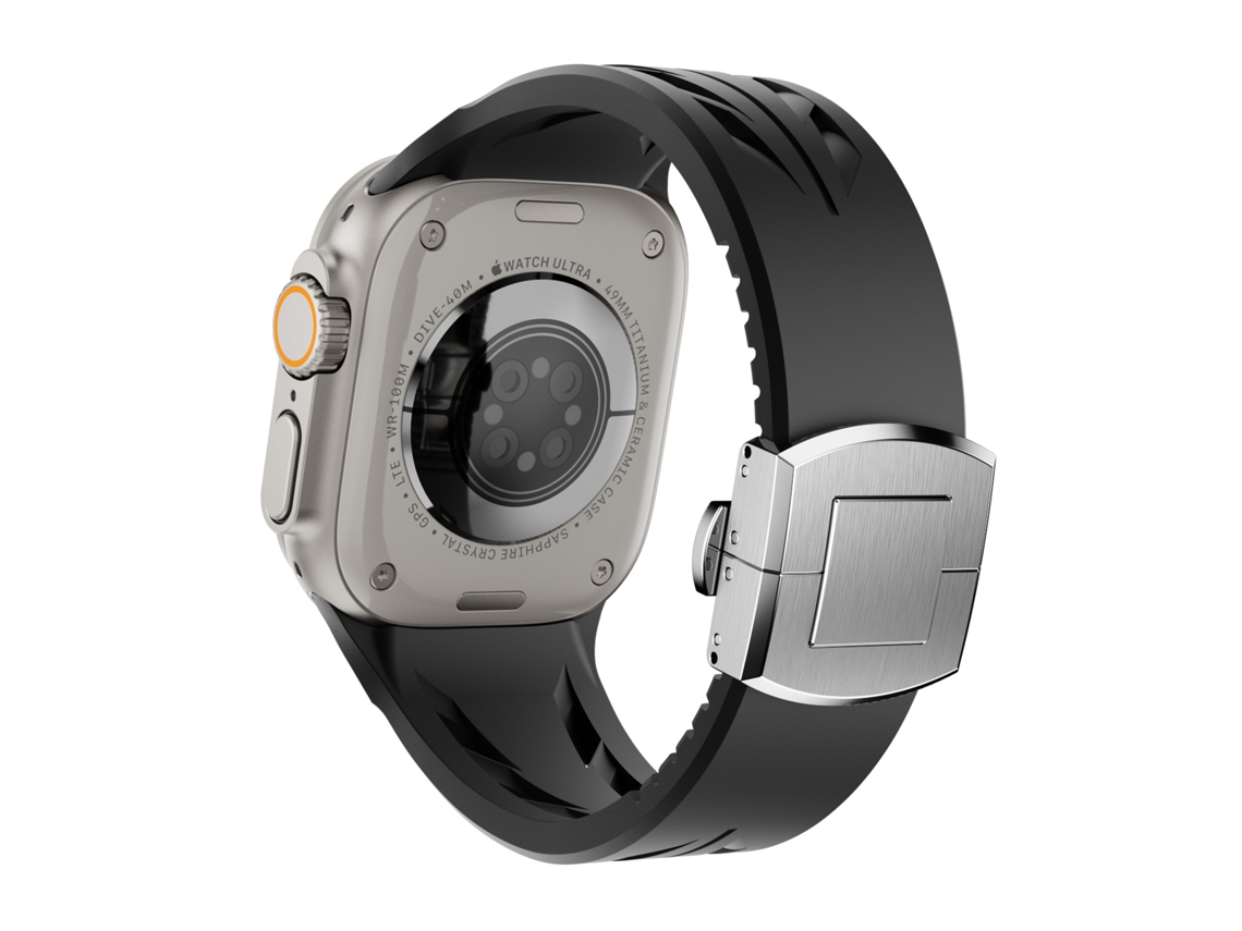 Bracelete para Apple Watch 44/45/46/49mm Preto XIAOMOYU