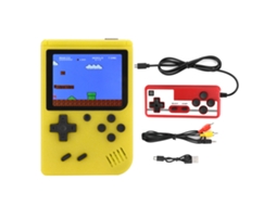 Console Portátil Com 400 Jogos Clássicos E Tela Colorida