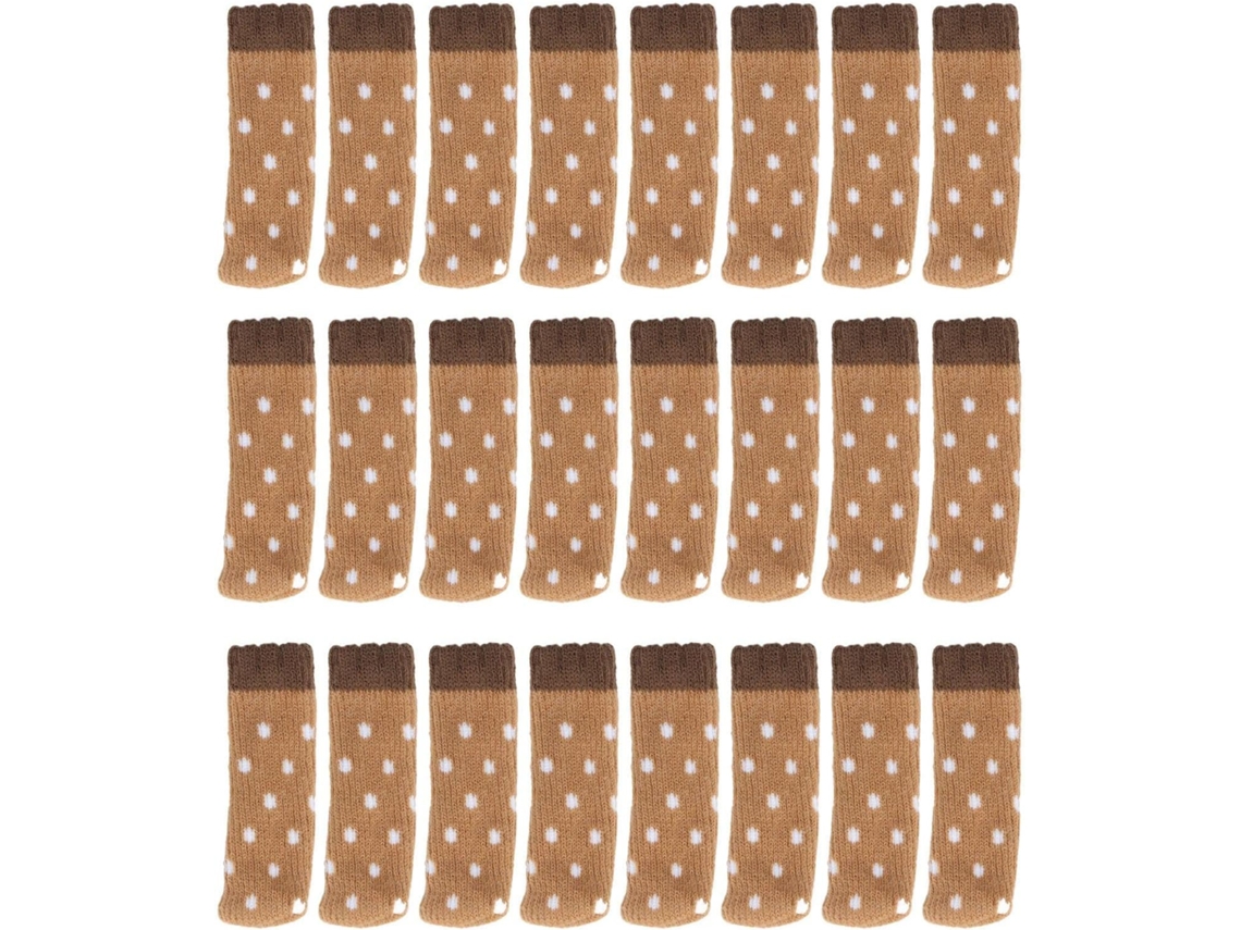 25 Peças De Protetores Pés Para Móveis, Capas Protetoras De 2 Camadas Para Móveis, Almofadas, Tapetes, Protetores De