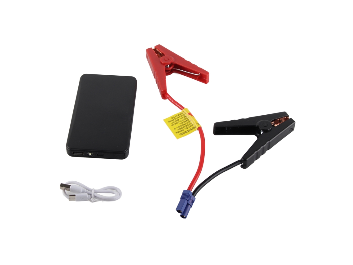 Arrancador de carro portátil 400A 12000mAh, com luz LED e porta USB S/MARCA