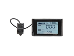 2026 tela Lcd para Bicicleta Elétrica 5 Pinos 24v 36v 48v Leve Impermeável Painel de Controle