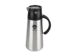Nova Line garrafa Dispensadora de Óleo Inoxidável 750ml com Tampa Automática Antioxidante e À Prova de Vazamento para Cozinha Preta