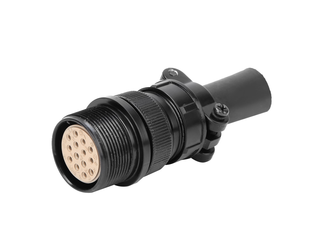 Conector Fêmea De 14 Pinos Aéreo Para Soldador Thermal Arc, Modelos 136960/152369, Montado Em Cabo