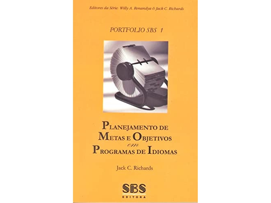 Livro Planejamento De Metas E Objetivos Em Programas De de Jack Richards (Português)