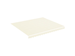 Replacement Awning Fabric, Replacement Awning Fabrics Vidaxl Creme Poliéster (380 X 345 Cm)