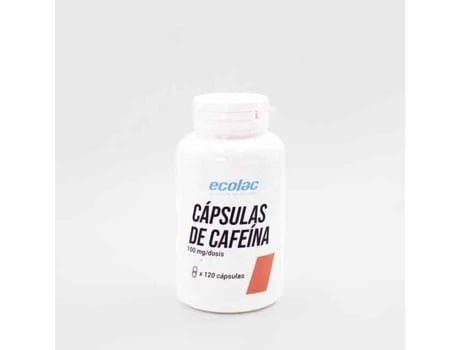 Cafeína 120 Cápsulas Ecolac