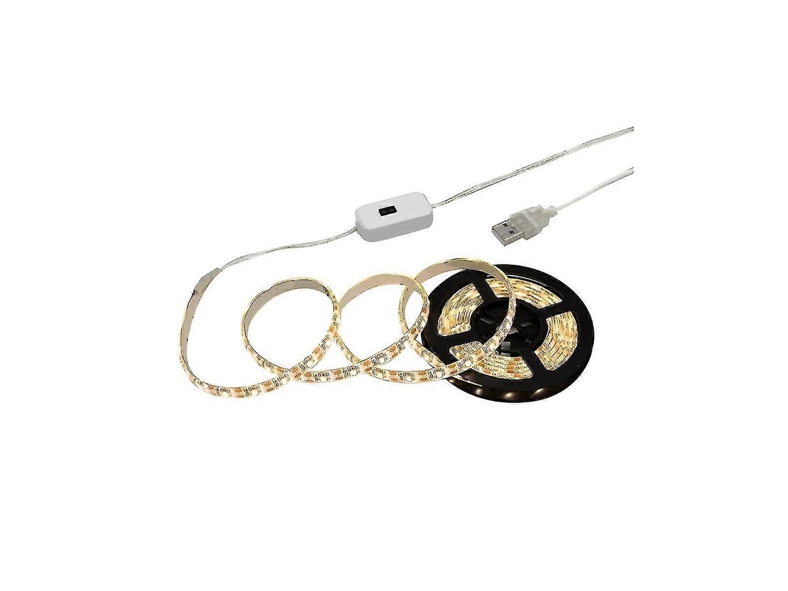 Fita Led Sensor Smd 2835 5 Cm 5 V Usb Sensor De Movimento Autoadesiva Impermeável Para Quarto E Cozinha - Lurelia