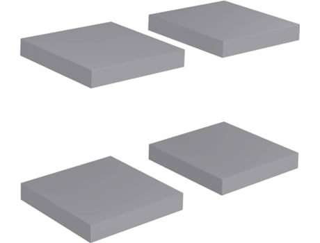 Prateleira  323846 (MDF - 23 x 23.5 x 3.8 cm - Cinzento)
