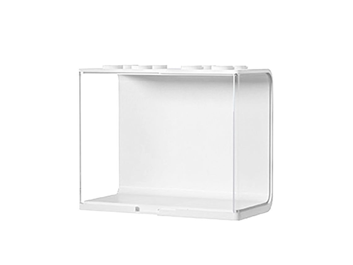 Estojo de Exibição para Bonecos Transparente Pilhável Abs Caixa de Armazenamento Brinquedos Mini Figuras S/MARCA
