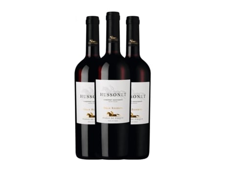 Vinho VIÑA HARAS DE PIRQUE Hussonet Cabernet Sauvignon Valle del Maipo Grande Reserva (0.75 L - 3 Unidades)