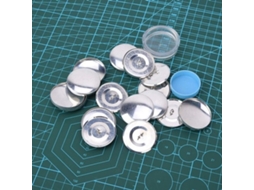 Conjunto De Knops - Naaiknops 40mm - Artesanato Diy - Alta Resistência Ao Desgaste - Látex/metal - Encapada À Mão - Estilo De Parafusos
