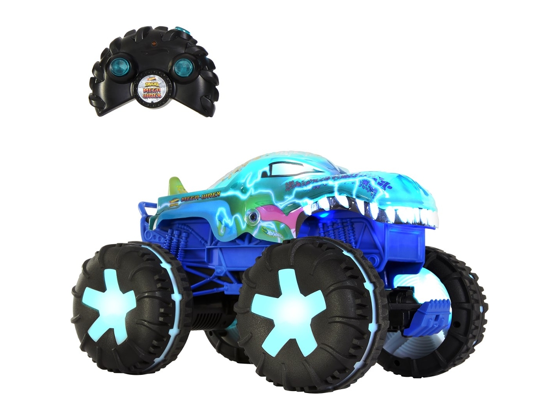 Hot Wheels Monster Trucks 115 Scale Hw Mega Wrex Alive Rc Vehicle Mattel