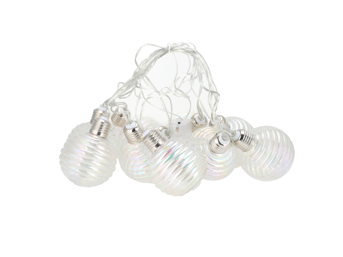 Fio de Luz Led 18ft com Lâmpadas E27 Usb | S/MARCA