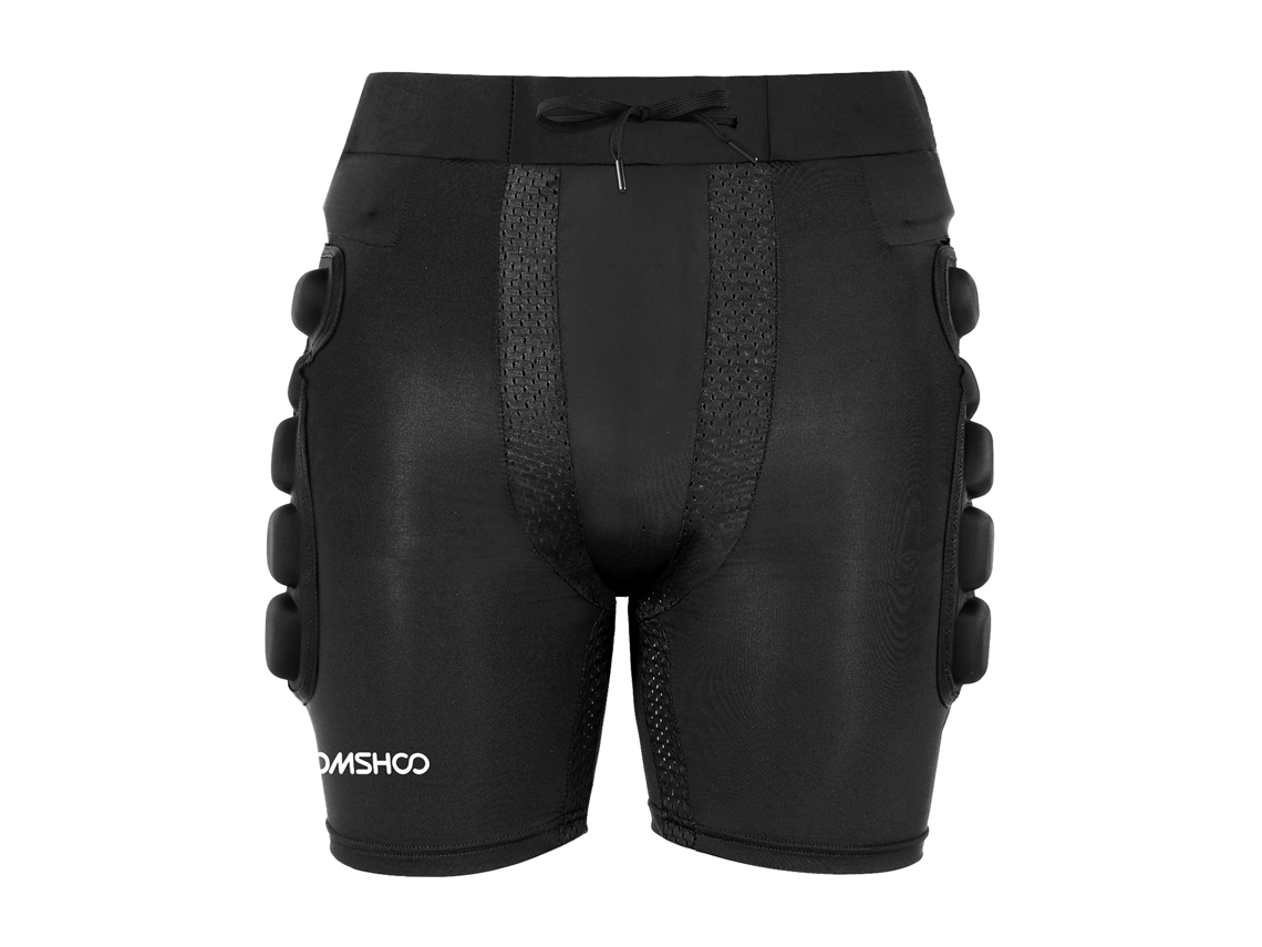 Junli calcinha com Proteção de Quadril para Ski e Skate