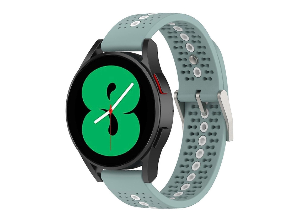 Pulseira De Silicone Respirável Bicolor De 41 Mm Para Samsung Galaxy Watch 3