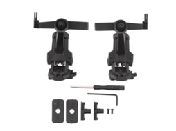 Adaptador de Trilho Arc para Capacete com Suporte para Fones de Ouvido S/MARCA