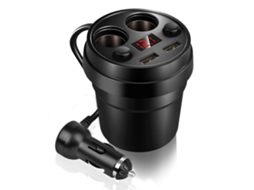 Carregador de Carro LAXISCREED Dual Usb com Câble