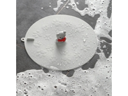 Tampa de Silicone AQUAFORGE para Ralo de Chão, pacote com 2 unidades