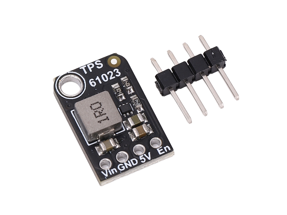Módulo Boost 5v 1a Com Chip Tps61023: Conversor De Tensão Elevadora Com Pinos