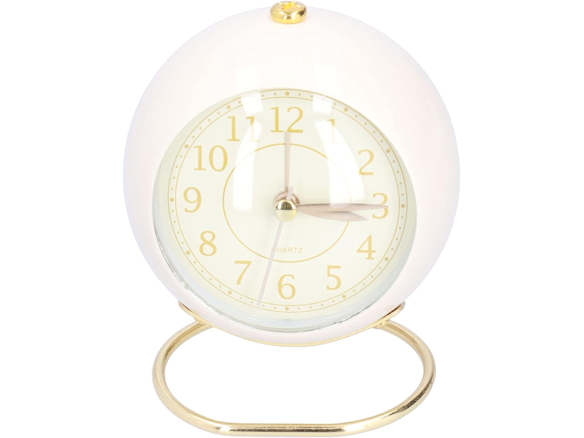 Despertador De Metal Pintado, Pequeno E Econômico, Com Luz Noturna Suave, Ideal Para Crianças, Adole Gokoco